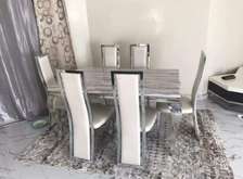Table à manger 6 chaises marbre