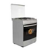CUISINIERE ASTECH 6FEUX 80X60 A GAZ AVEC FOUR A GAZ INOX m