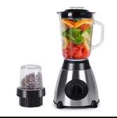 Mixeur blender 2-en-1 avec moulinette bol verre 1,5L