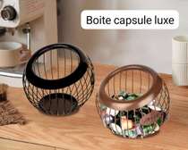 Boîte capsule café luxe