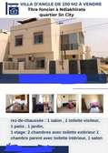 VILLA D’ANGLE DE 230 M2 À VENDRE