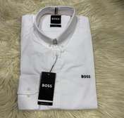 Boss chemise  col boutonné manches longues