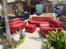 Salon cuir 6 places