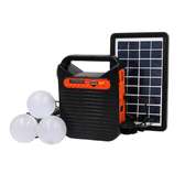 Kit solaire avec trois lampes