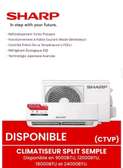 Climatiseur sharp. Guarantie 12 mois