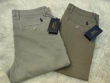 Pantalon Polo Ralph Lauren beige et kaki casual chic