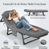 Fauteuil Lit de Relax Pliant et Design