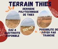 Terrain a THIES derrière l'université