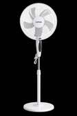 VENTILATEUR 16POUCES LEFON SUR PIED AVEC COMMANDE BLANC
