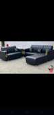 Salon angle semini cuir