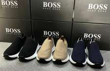 boss chaussures slip-on confort 3 coloris semelle blanche