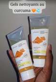 Gel nettoyant visage au curcuma