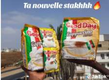 Good Day cappuccino 20 sachets café lait chocolat sucre