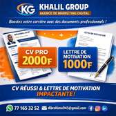 REDACTION DE CV PROFESSIONNEL ET LETTRE DE MOTIVATION.