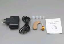 Appareil auditif intra-auriculaire rechargeable bleu foncé