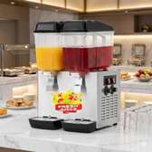 Distributeur double jus inox 2 réservoirs 32L