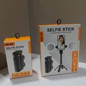 Selfie Stick JC-25 / JC-25H  avec Trépied & Ring Light