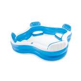 Intex - piscines familiales avec siège 229x229x66 cm