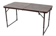 Table pliante hauteur ajustable + 4 tabourets