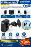 Support de porte Wasserstein compatible avec Arlo HD
