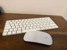 Apple Clavier sans fil + Magic Mouse Bluetooth Blanc