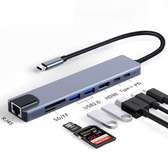 Hub Multi-Ports USB-C 8 -en-1