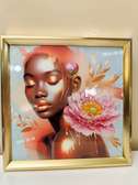 Tableau femme africaine