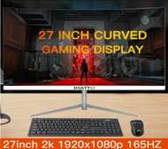 Moniteur ordinateur 1k et 2k 27 pouces incurvé