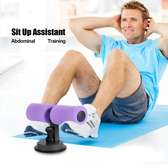 Barre assise pour les abdominaux avec ventouse
