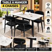 Table à Manger 4 Chaises
