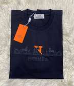 Hermès t-shirt noir luxe confort et style