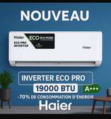 CLIMATISEUR HAIER INVERTER ECO PRO 19000 BTU À+++