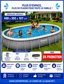 Bestway piscines familiales hors sol   488 x 305 x 107 cm