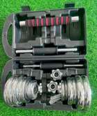 Halterre de musculation (valise de 15kg)