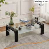 Table Basse en verre