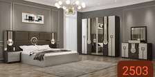 Ensemble chambre moderne complet lit armoires commode