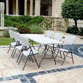 Table pliante rectangulaire portable