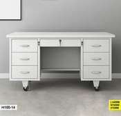 H100-14 - TABLE BUREAU METALIQUE