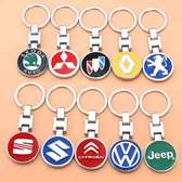 Porte-clés auto Honda Nissan Ford métal neuf