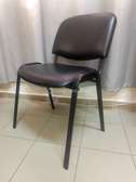 Chaise bureau similicuir noire ergonomique durable