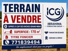 Terrain à vendre Sipres 5 Grand Mbao Cap des Biches