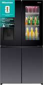 REFRIGERATEUR 617L HISENSE SIDE BY SIDE 4PORTES + DIST D'EAU