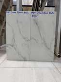 Carrelage blanc brillant effet marbre 30x60 cm