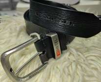 Diesel et Levis ceinture cuir  boucle métal logo