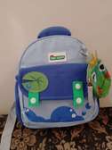 Sac à dos enfant grenouille bleu clair compact