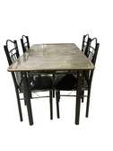 TABLE A MANGER + 4 CHAISES