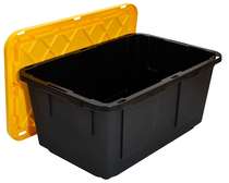 Boite de rangement en plastique 102 L avec couvercle