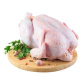 poulet et tablette d’œuf