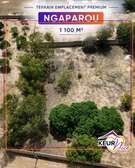 Terrain emplacement premium à Ngaparou