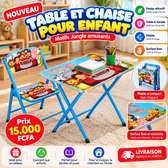 Table et chaise pour enfant